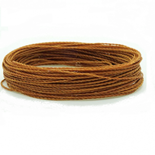 Polyester Koord Coffee 1mm